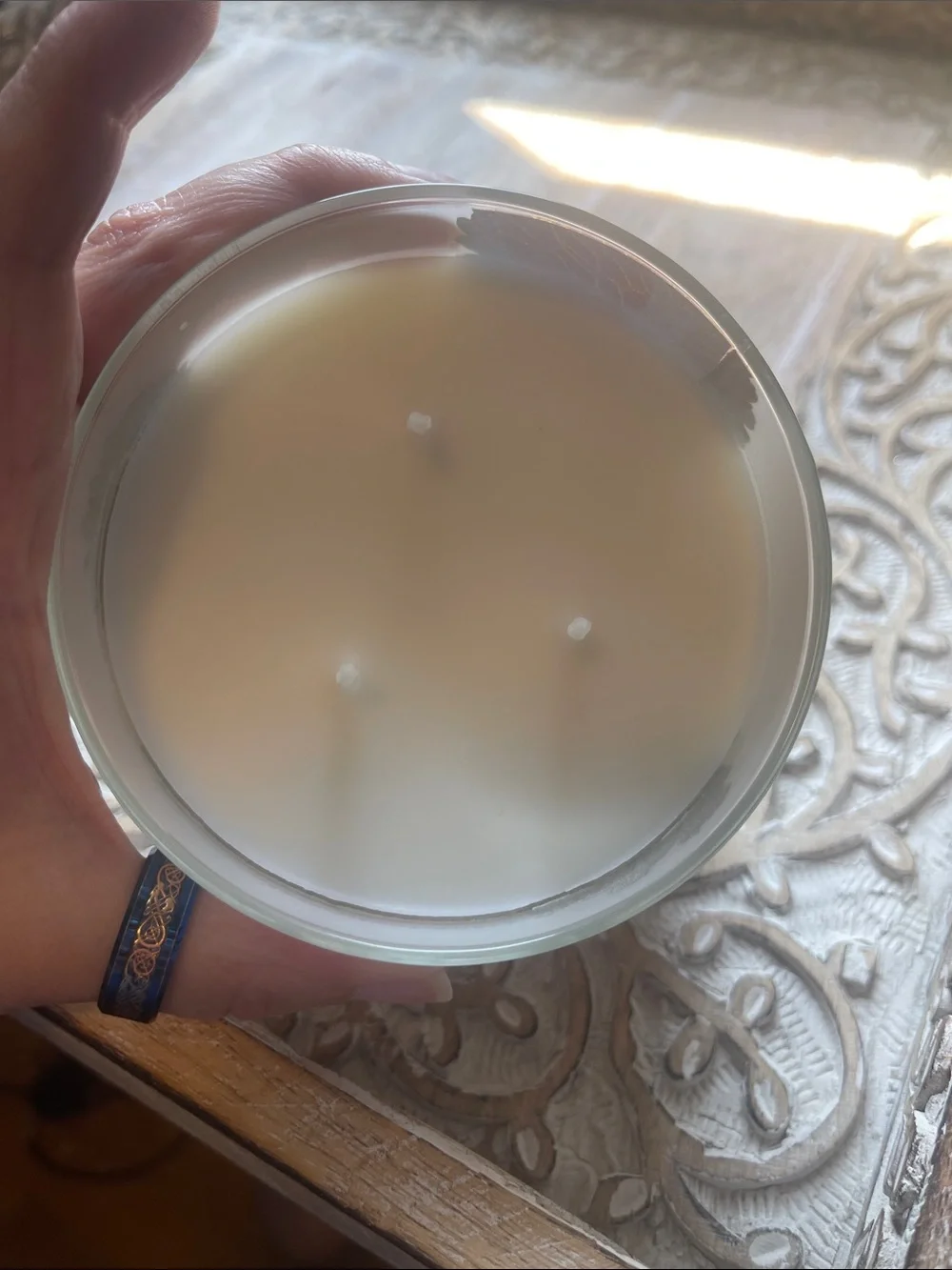 Bath & Body Works First Blooms of Spring Candle - Purple Floral
